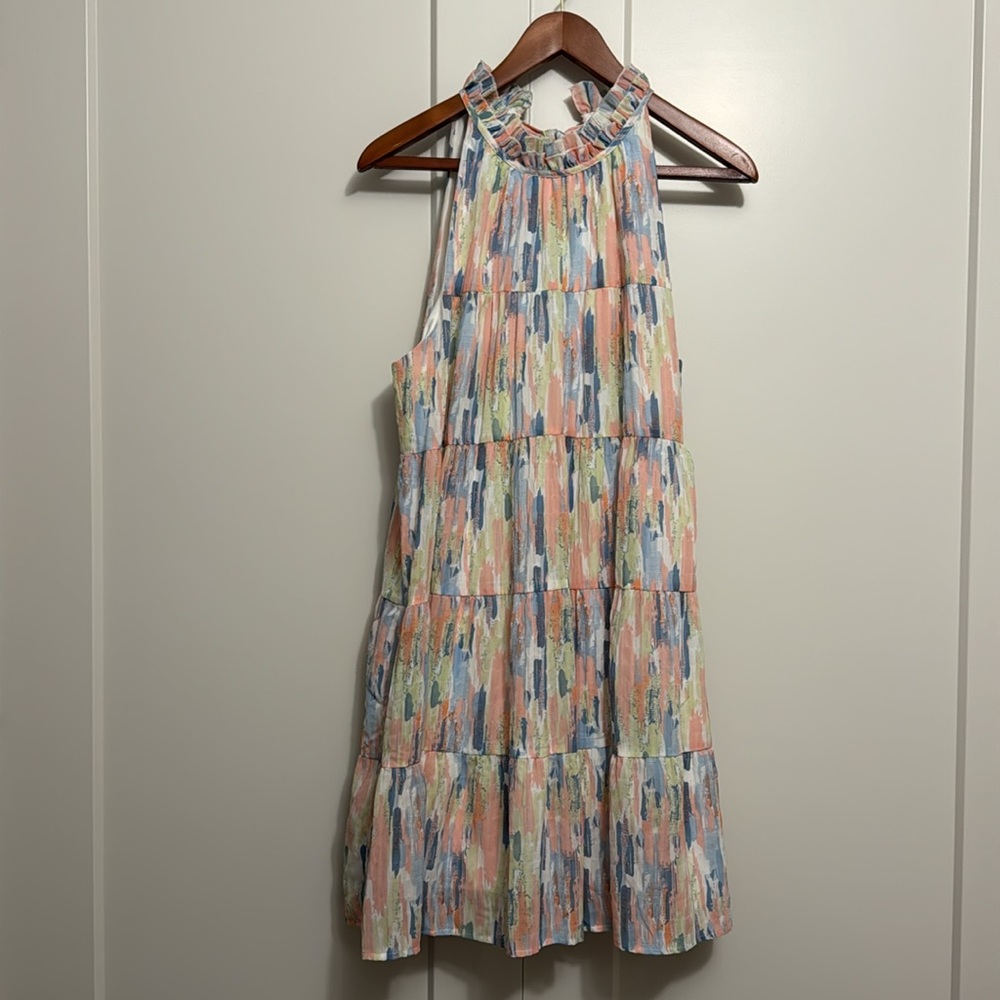 Entro printed sundress - L
